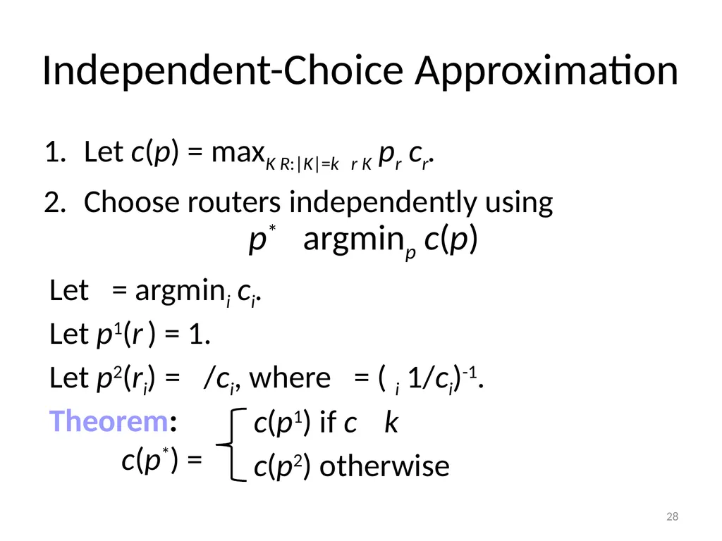 More Anonymous Onion Routing Through Trust Aaron - slide 28 of 49