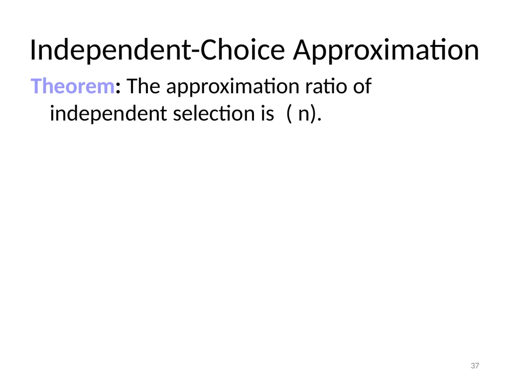 More Anonymous Onion Routing Through Trust Aaron - slide 37 of 49