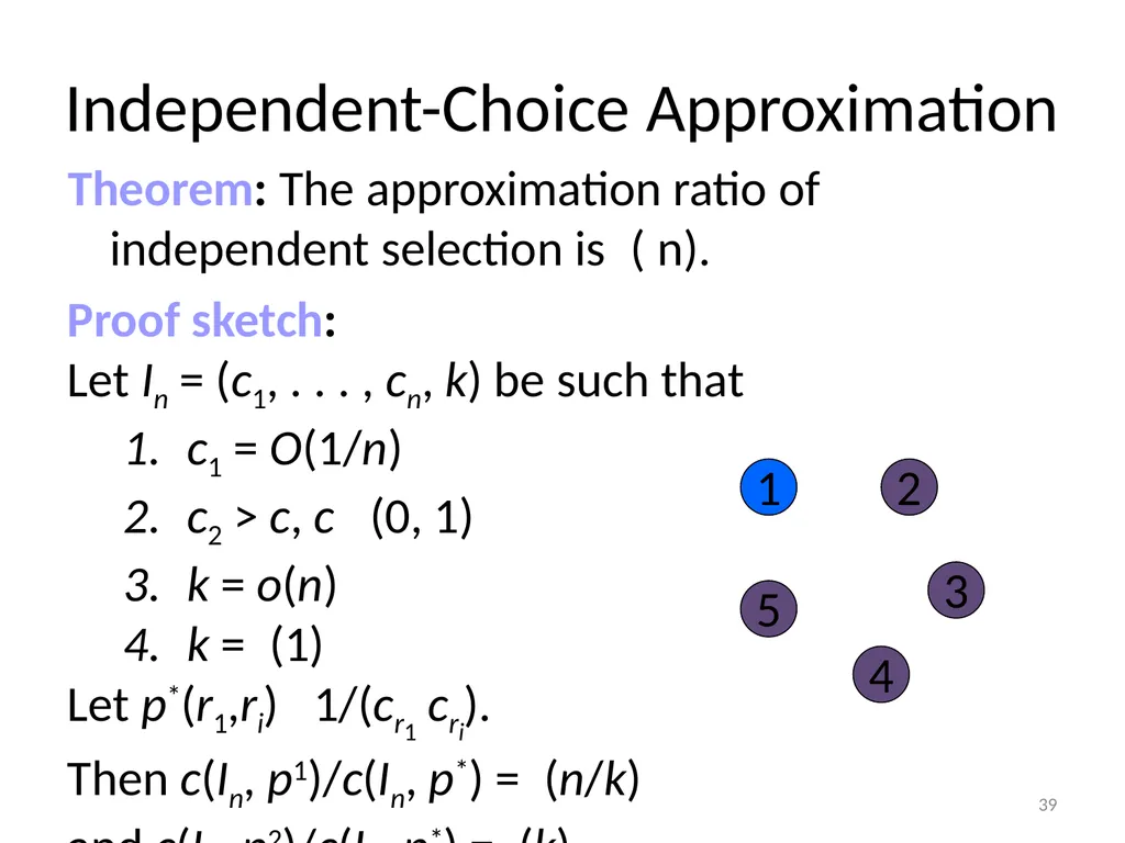 More Anonymous Onion Routing Through Trust Aaron - slide 39 of 49