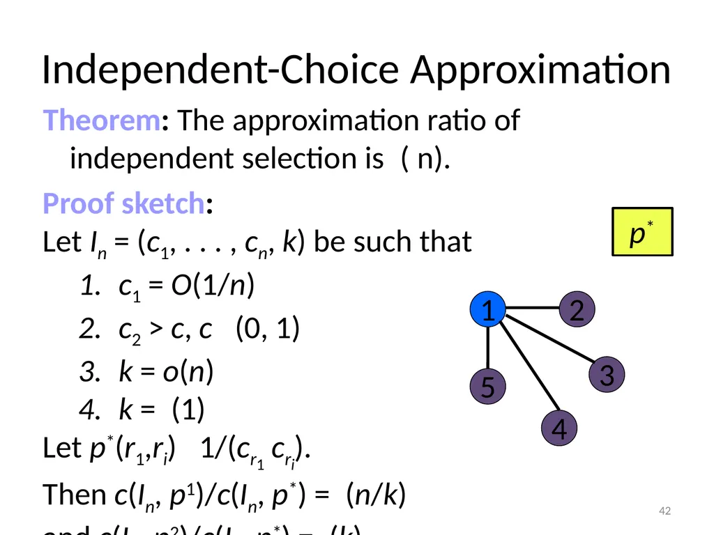 More Anonymous Onion Routing Through Trust Aaron - slide 42 of 49