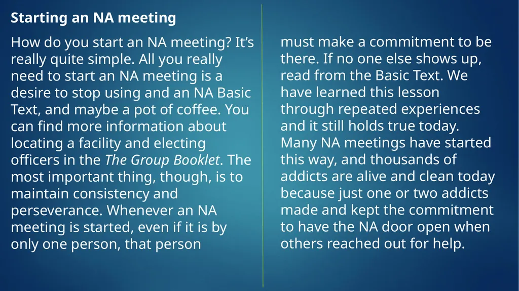 IP #21: The Loner—Staying Clean in Isolation Input - slide 14 of 23
