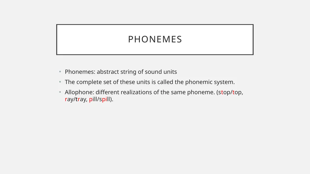 Unit 5 from English Phonetics and Phonology by - slide 3 of 7
