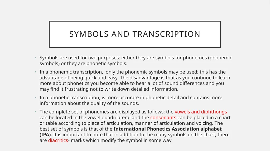 Unit 5 from English Phonetics and Phonology by - slide 4 of 7