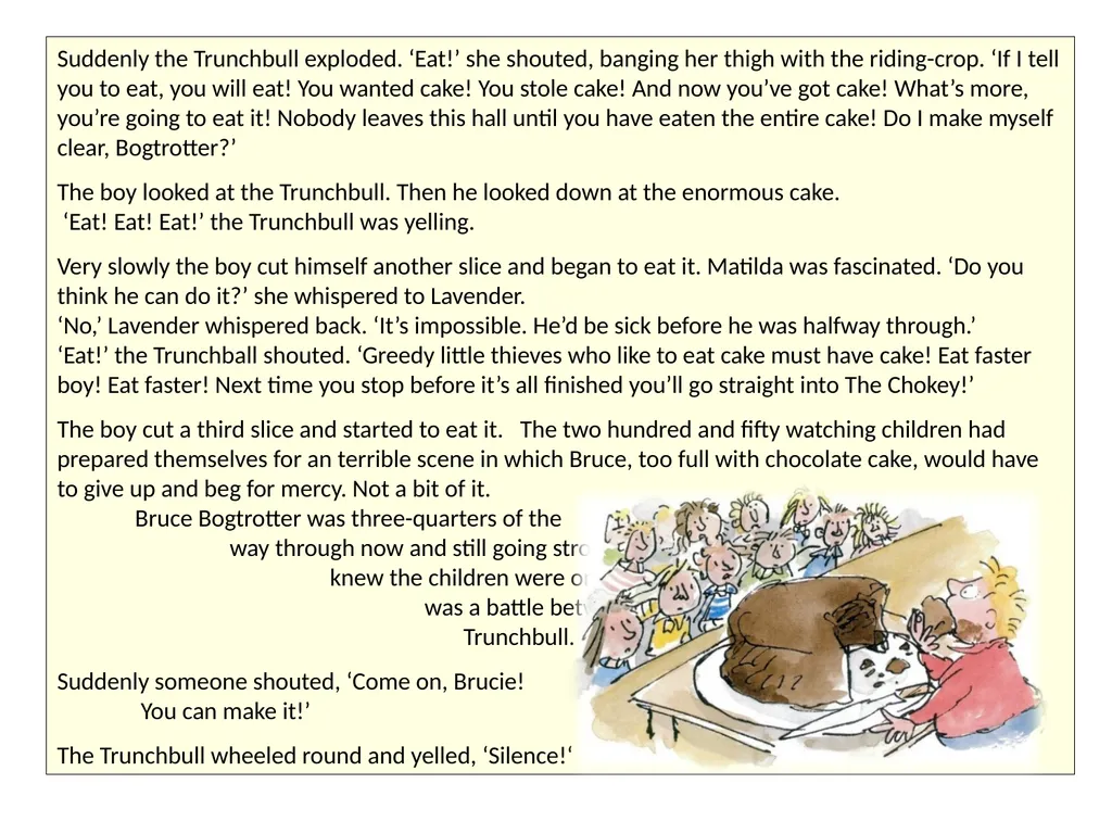 Reading and Understanding: Read, Discuss + Compare - slide 5 of 13