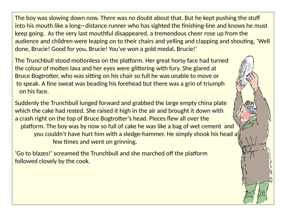 Reading and Understanding: Read, Discuss + Compare - slide 6 of 13