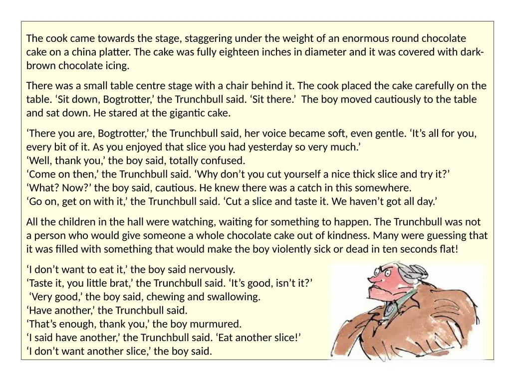 Reading and Understanding: Read, Discuss + Compare - slide 4 of 13