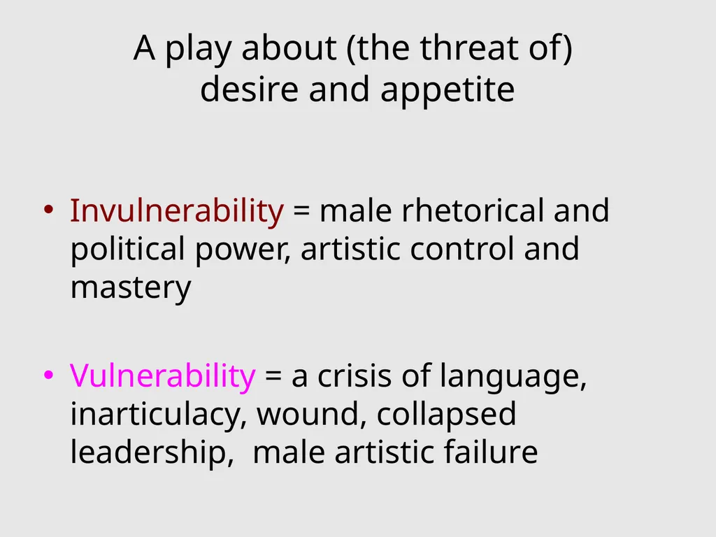 Vulnerable Body Beyond tragic vulnerability: - slide 11 of 13