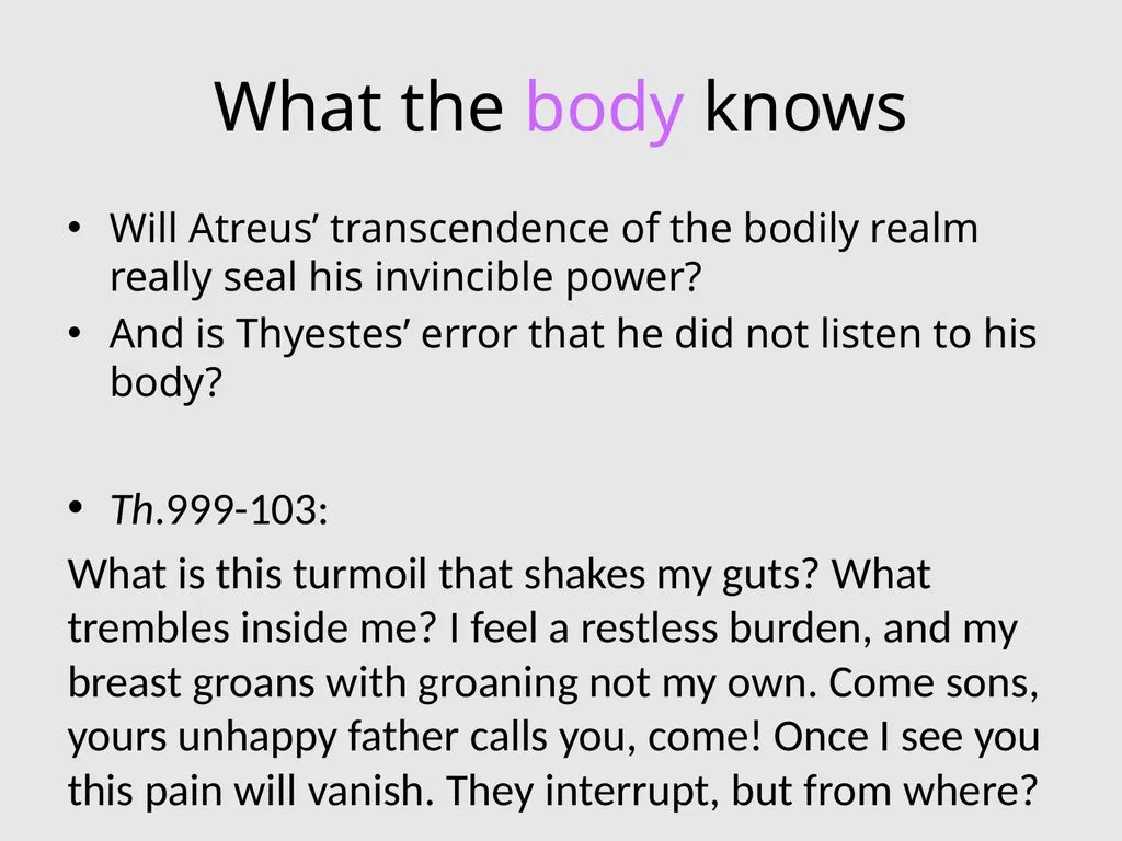 Vulnerable Body Beyond tragic vulnerability: - slide 13 of 13