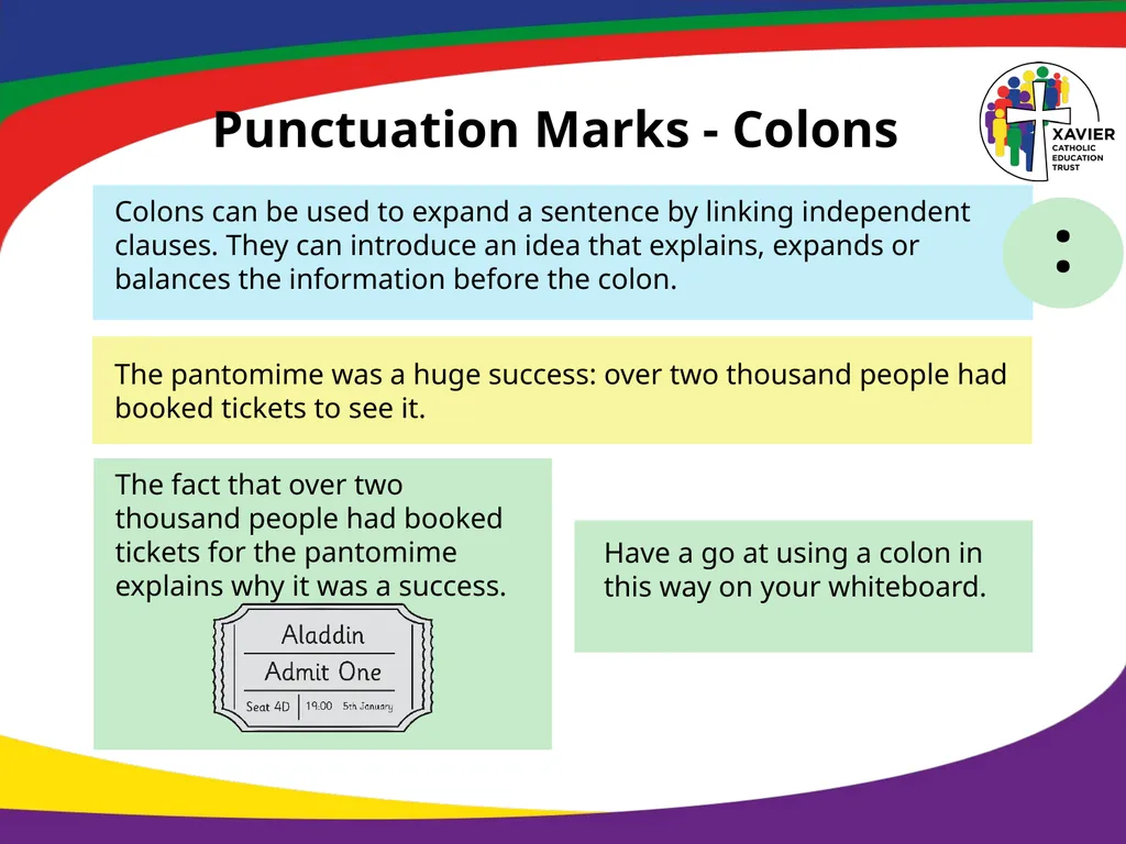 Year 6 SPAG Marking Boundaries NCLO: Using - slide 4 of 12