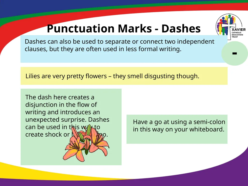 Year 6 SPAG Marking Boundaries NCLO: Using - slide 6 of 12