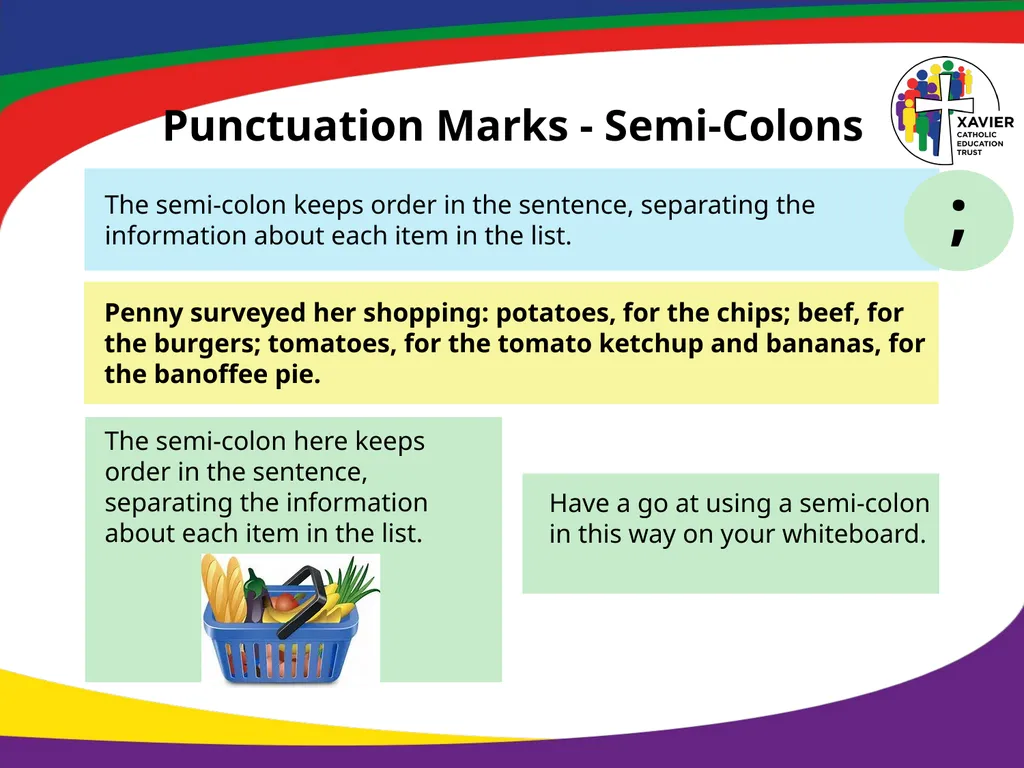 Year 6 SPAG Marking Boundaries NCLO: Using - slide 5 of 12