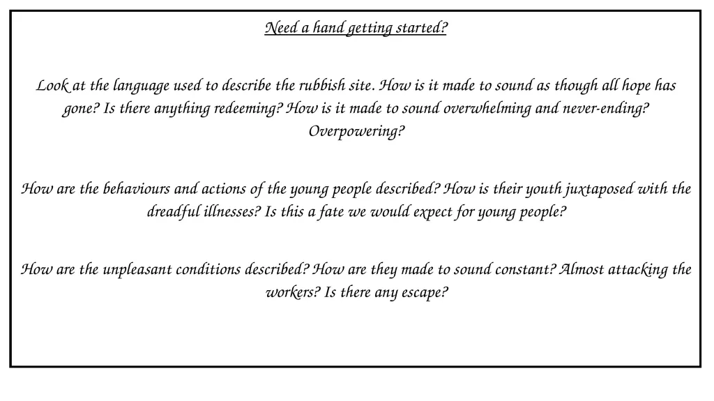 How Practice questions Key points to remember: - slide 21 of 38