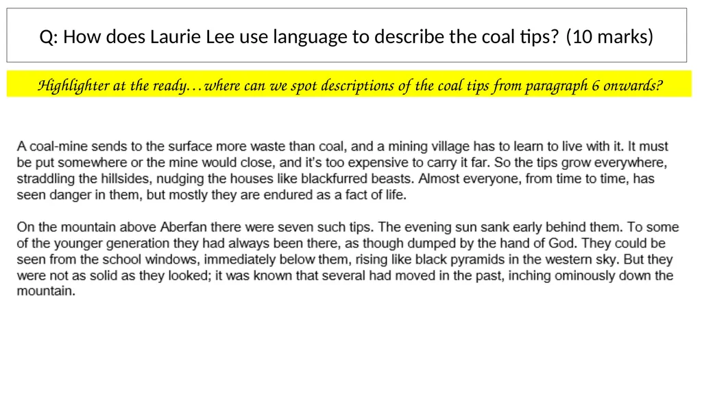 How Practice questions Key points to remember: - slide 7 of 38