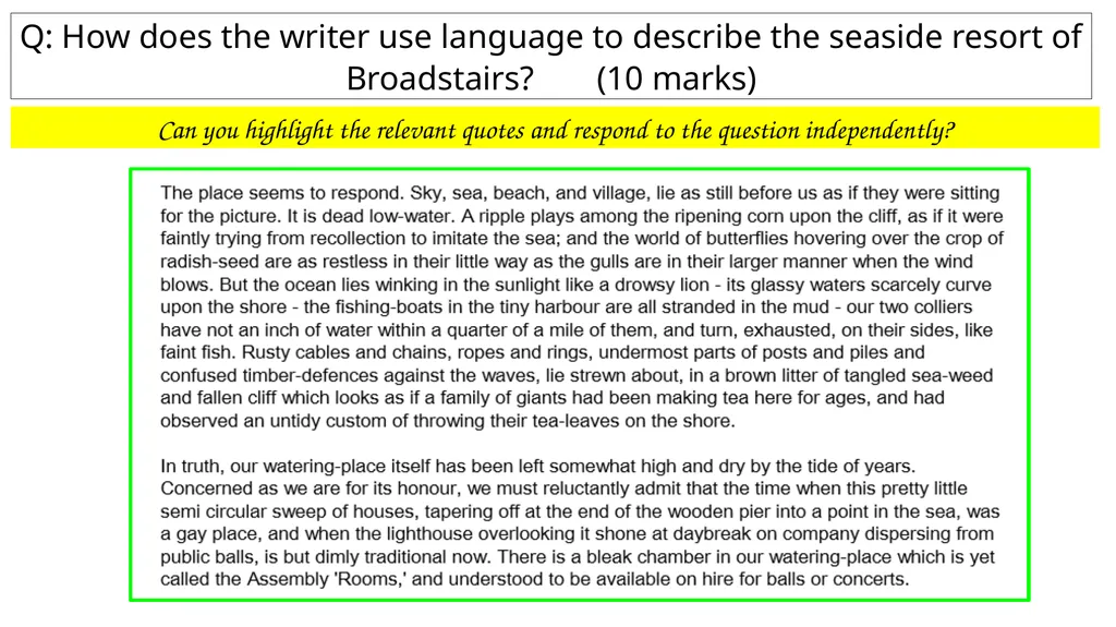 How Practice questions Key points to remember: - slide 31 of 38