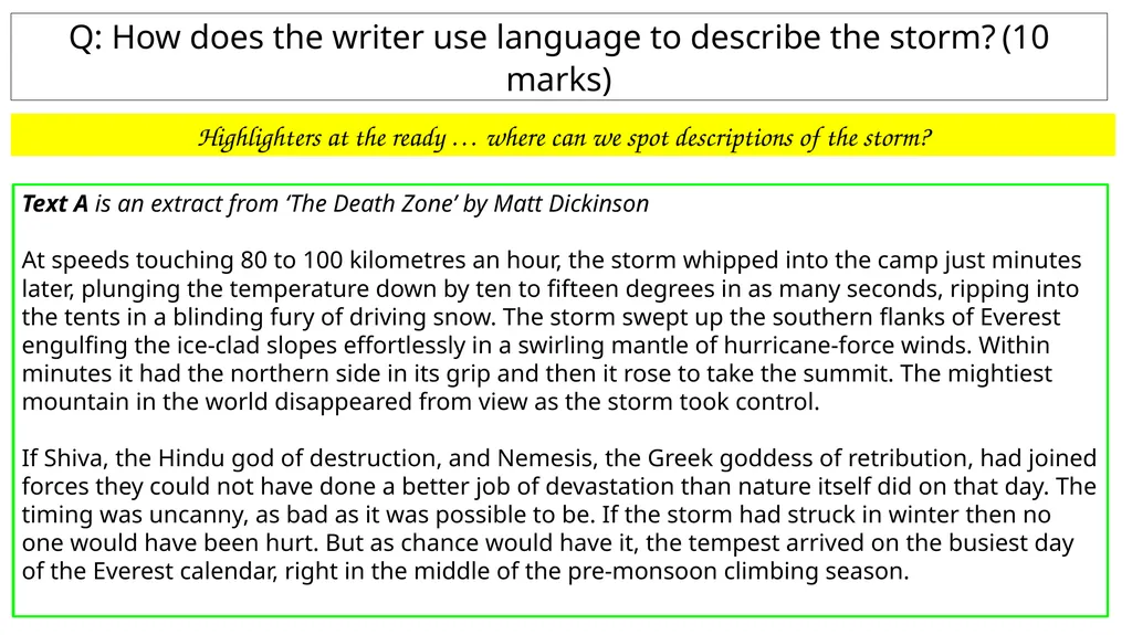 How Practice questions Key points to remember: - slide 29 of 38