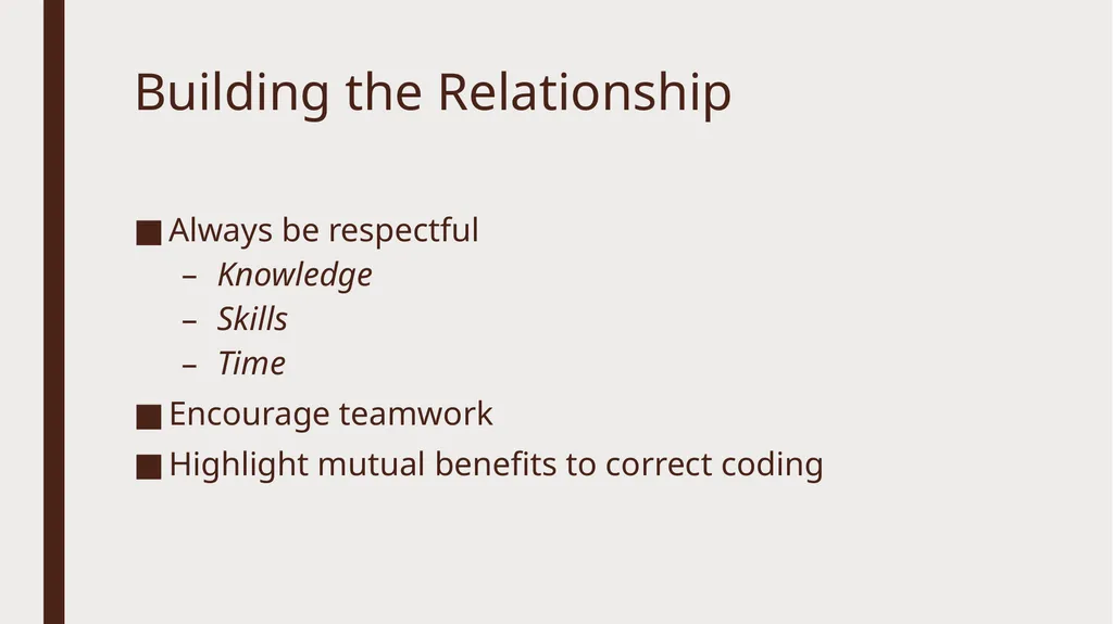 COMMUNICATING WITH PROVIDERS Emily Schmidt - slide 45 of 50