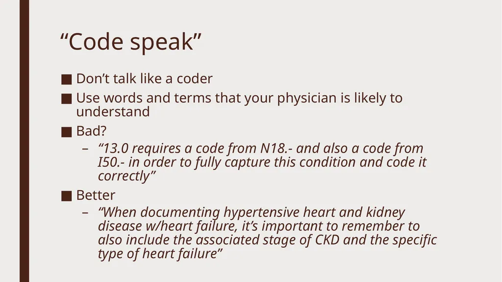 COMMUNICATING WITH PROVIDERS Emily Schmidt - slide 17 of 50