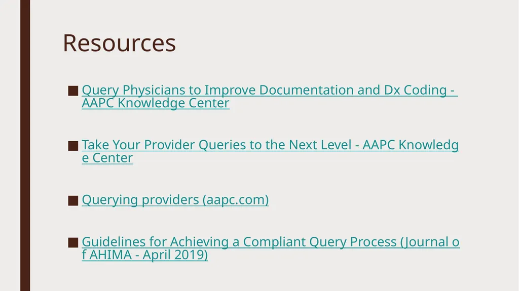 COMMUNICATING WITH PROVIDERS Emily Schmidt - slide 48 of 50