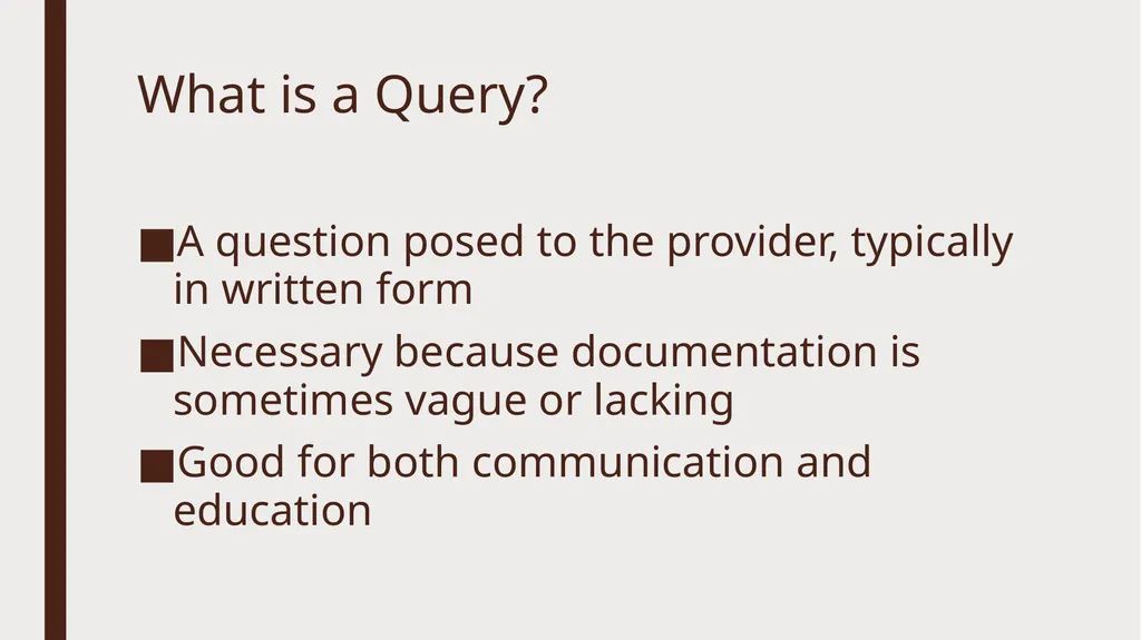 COMMUNICATING WITH PROVIDERS Emily Schmidt - slide 28 of 50