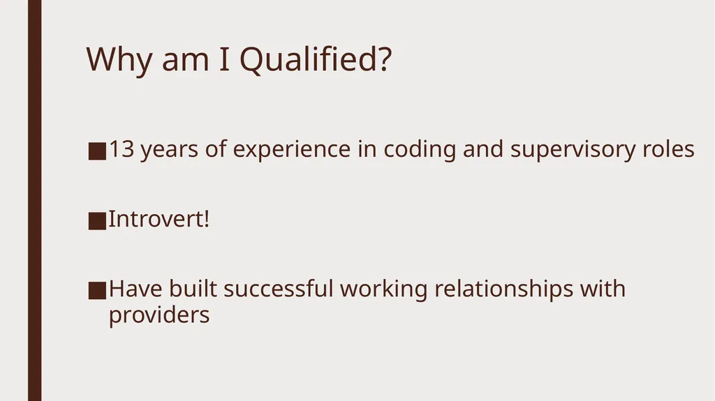 COMMUNICATING WITH PROVIDERS Emily Schmidt - slide 2 of 50