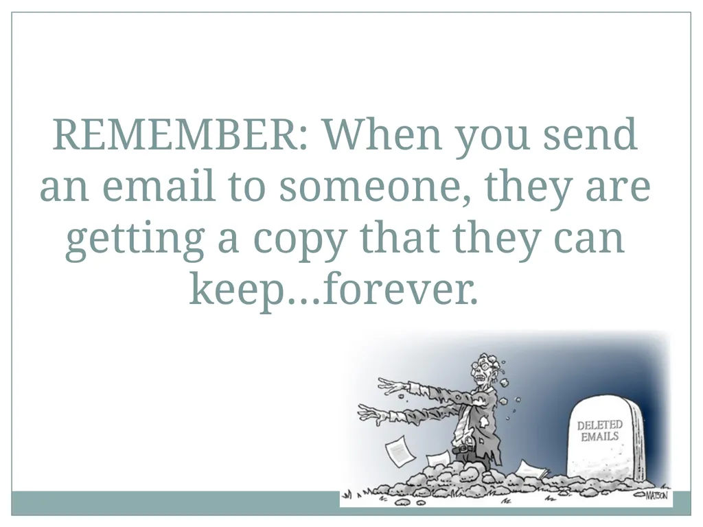 This is a discussion on email etiquette, with a - slide 17 of 17