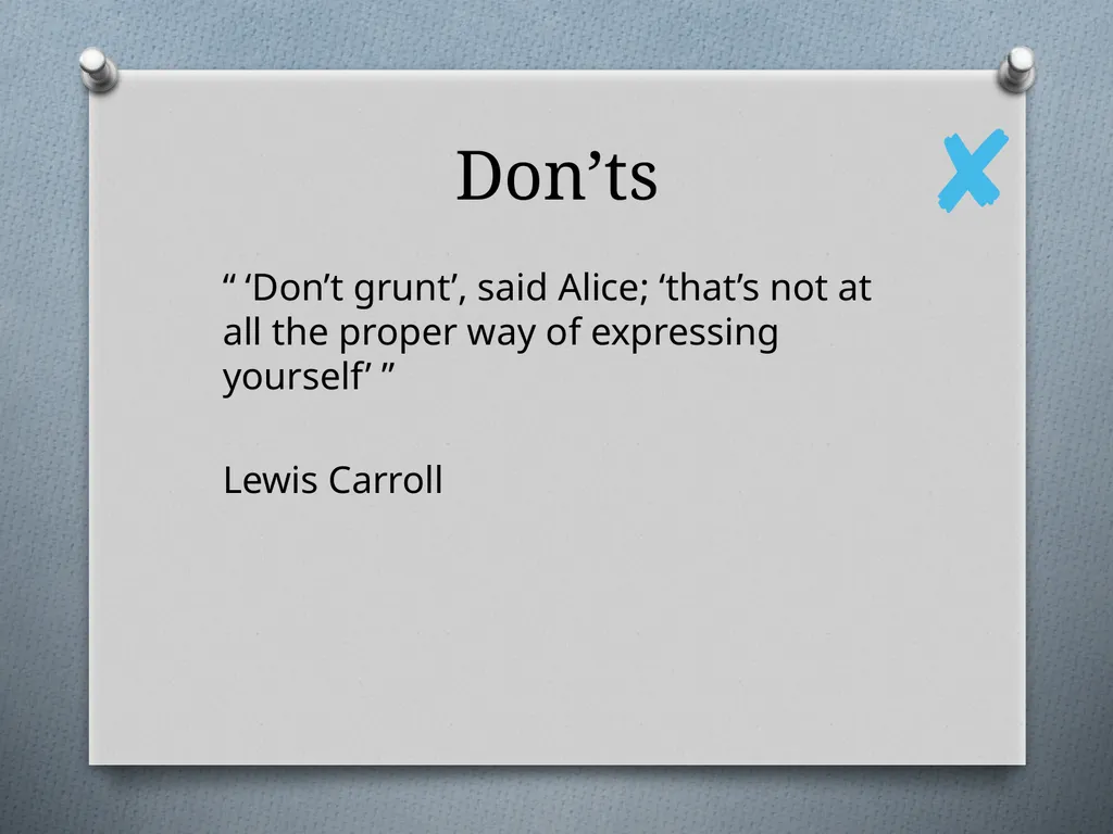 Presentation Skills “After violent death, most - slide 10 of 14