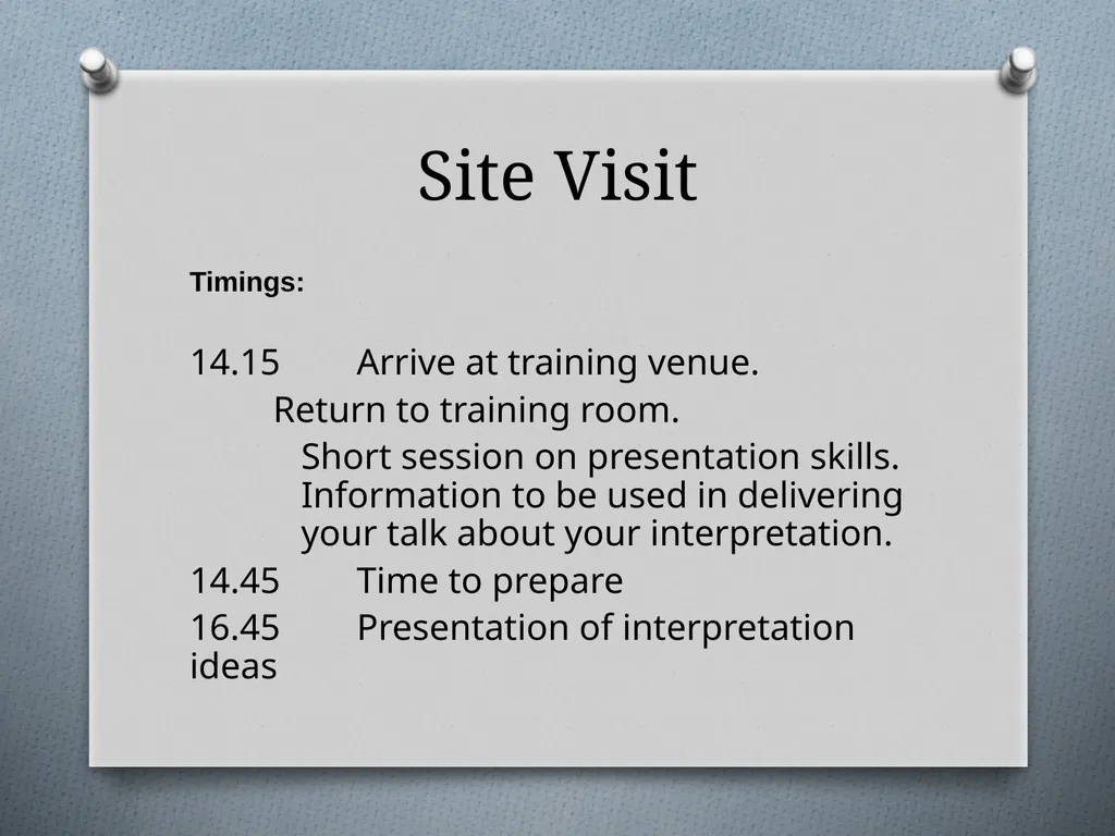 Presentation Skills “After violent death, most - slide 14 of 14