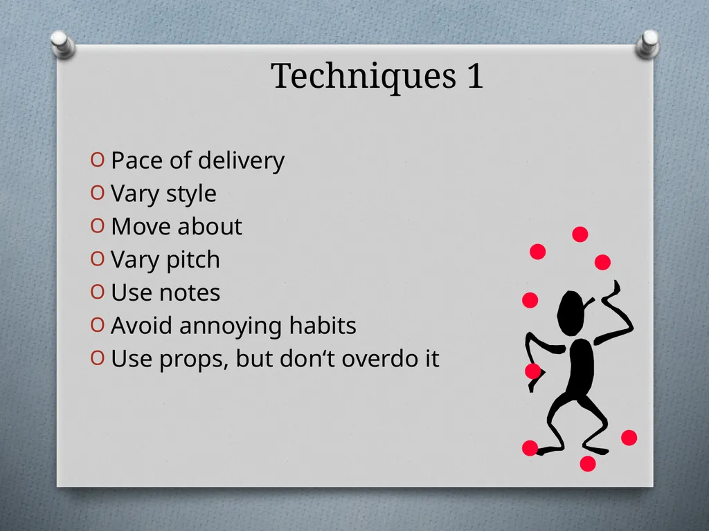 Presentation Skills “After violent death, most - slide 6 of 14