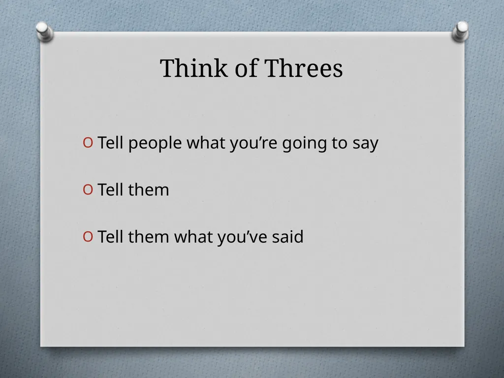 Presentation Skills “After violent death, most - slide 4 of 14