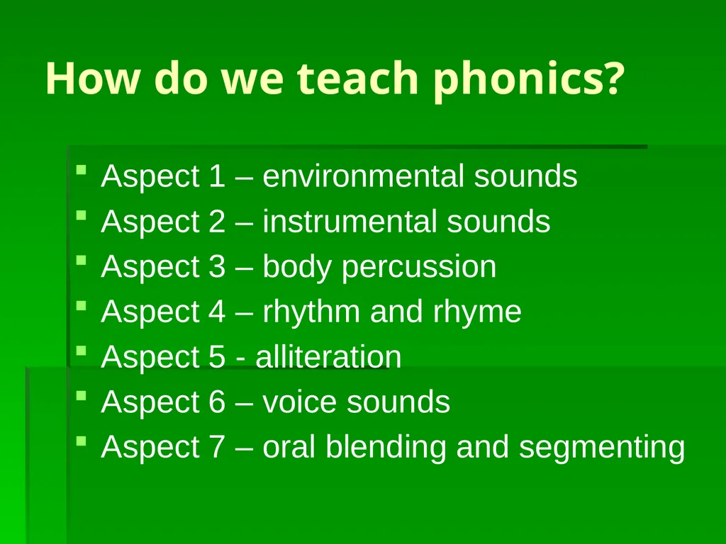 Phun with Phonics! Abbey Nursery Reading Workshop - slide 5 of 16