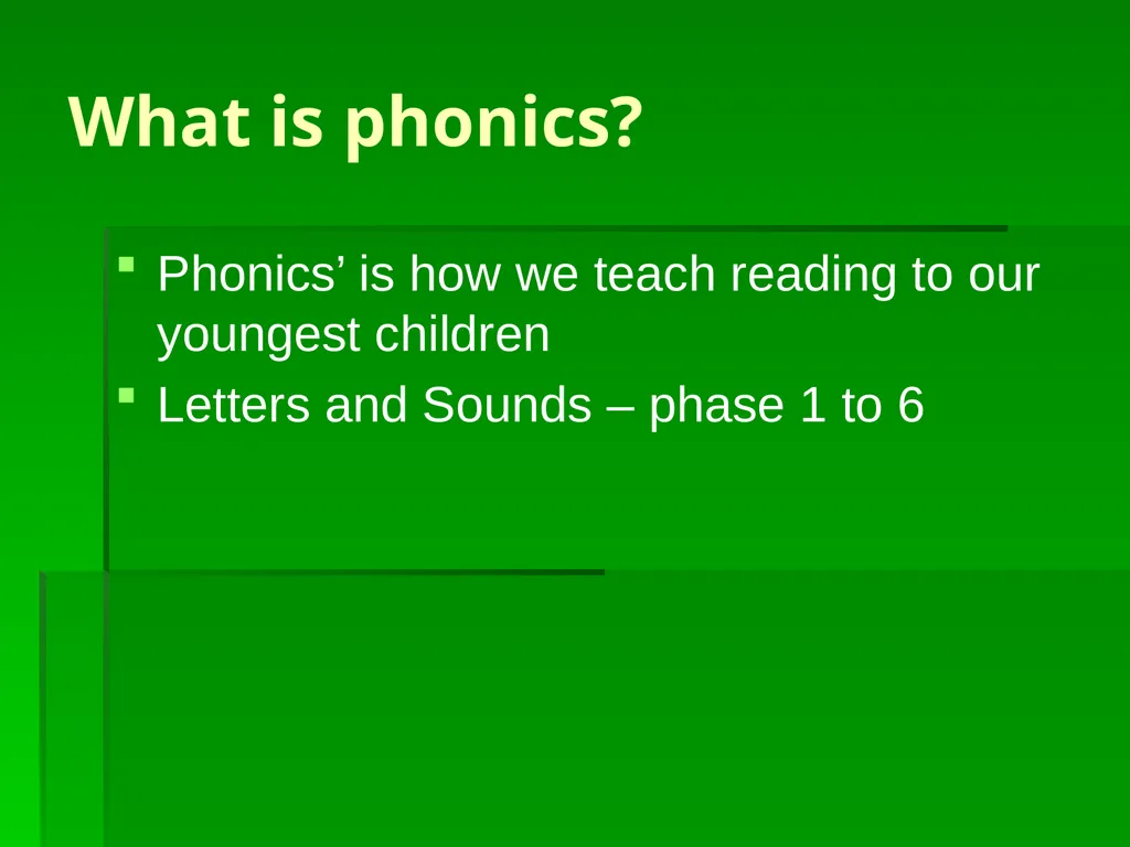 Phun with Phonics! Abbey Nursery Reading Workshop - slide 3 of 16