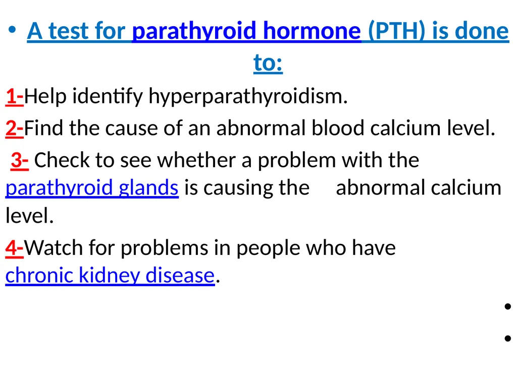 The major function of the parathyroid glands is to - slide 18 of 18