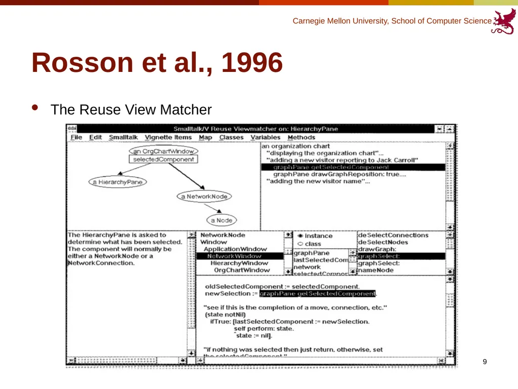 Finding Code to Reuse Kerry Chang Human-Computer - slide 9 of 37