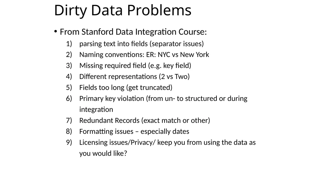 CS639: Data Management for Data Science Lecture - slide 10 of 44