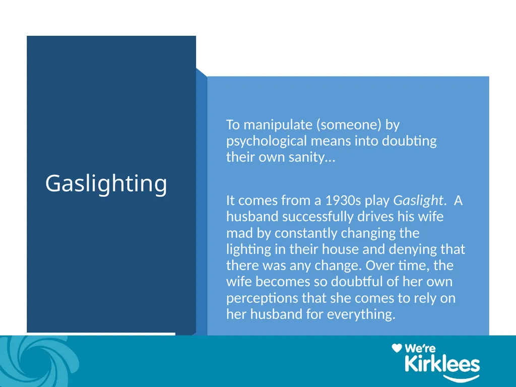 Coercive Controlling Behaviour in an intimate or - slide 14 of 39