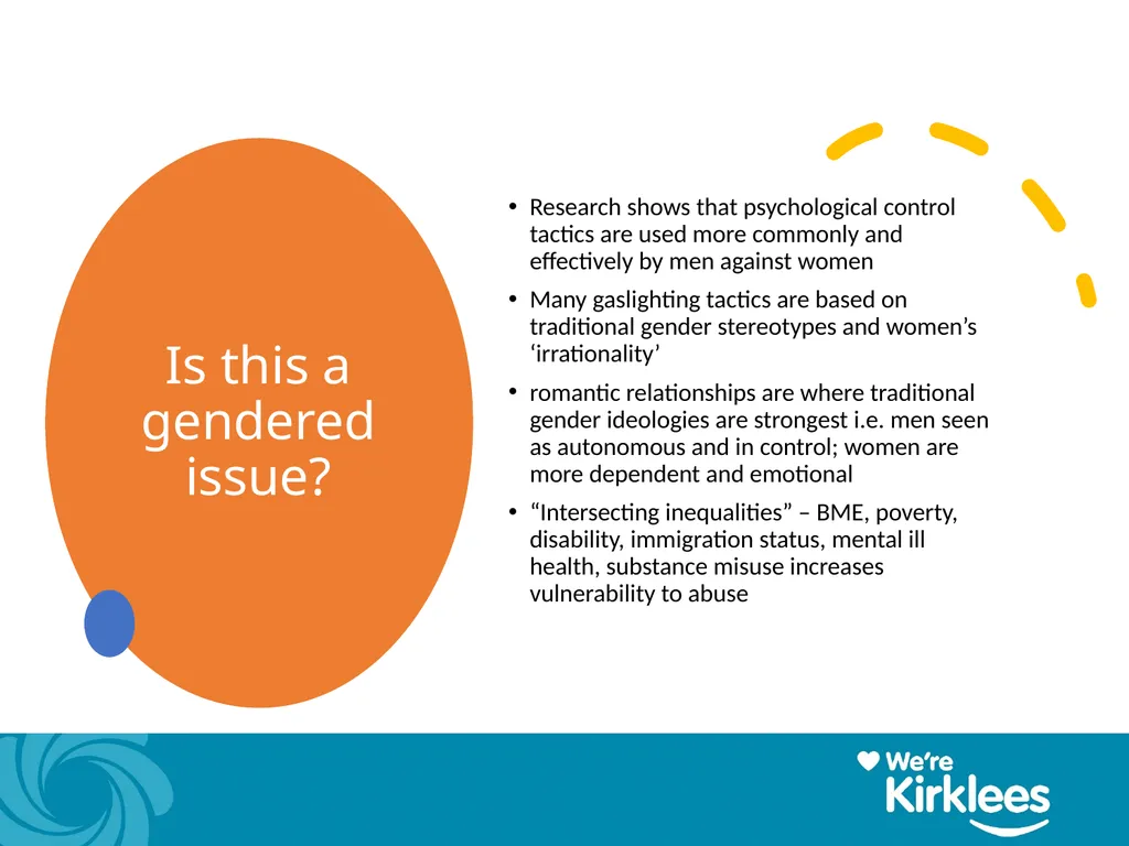 Coercive Controlling Behaviour in an intimate or - slide 19 of 39