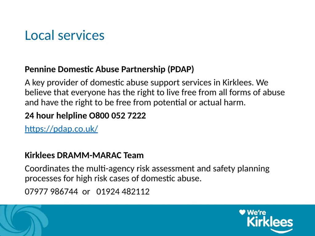 Coercive Controlling Behaviour in an intimate or - slide 36 of 39