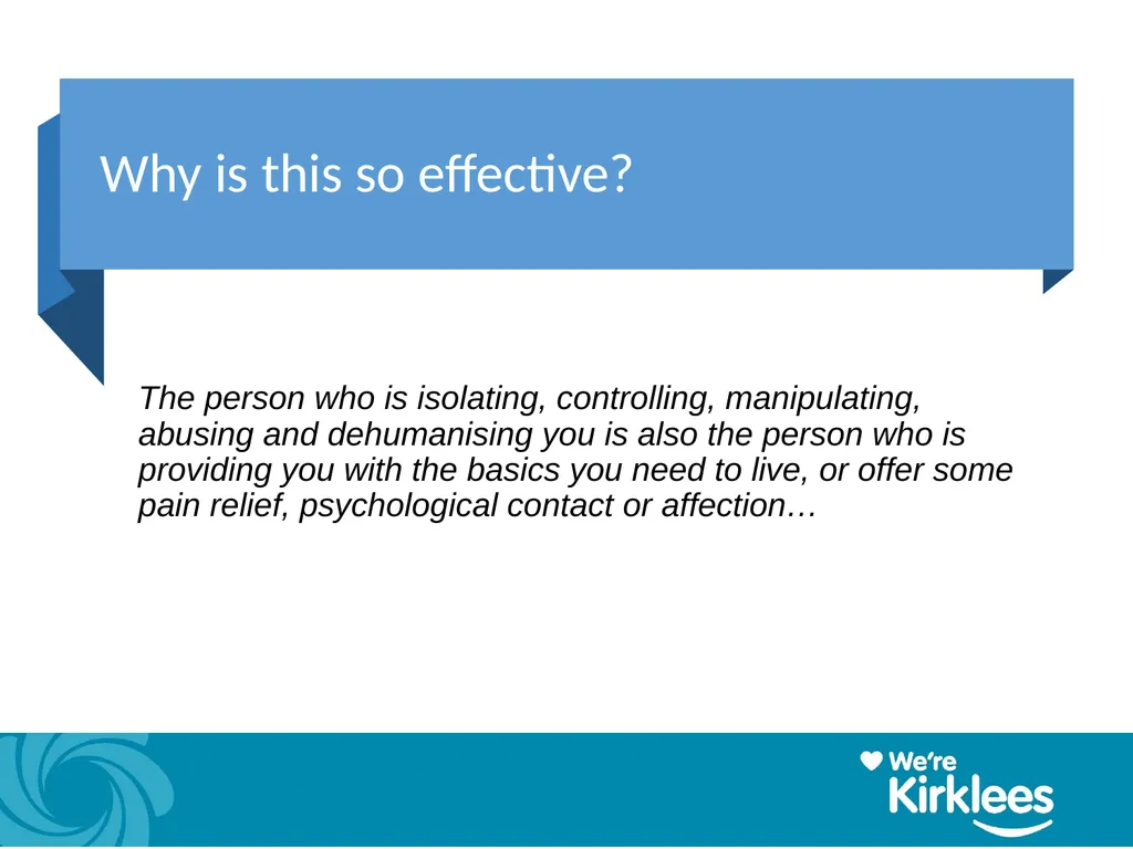 Coercive Controlling Behaviour in an intimate or - slide 16 of 39