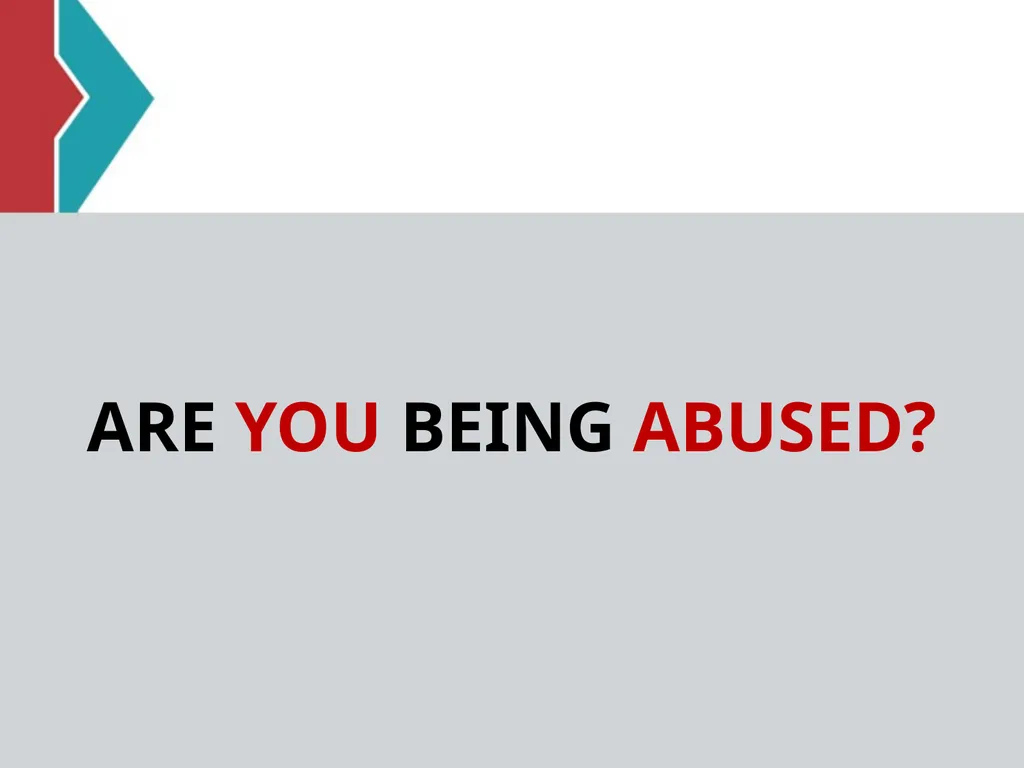 RELATIONSHIP and DATING VIOLENCE GENERAL - slide 23 of 37