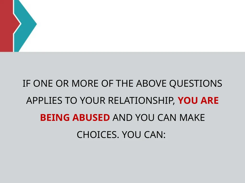 RELATIONSHIP and DATING VIOLENCE GENERAL - slide 27 of 37