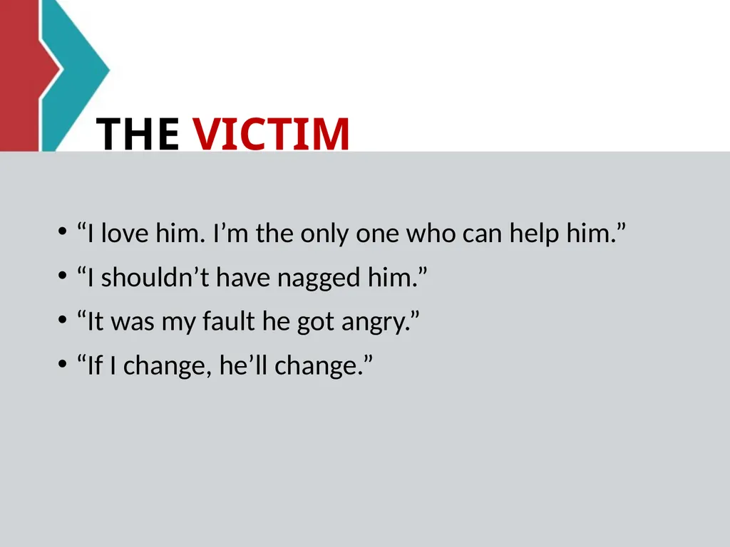 RELATIONSHIP and DATING VIOLENCE GENERAL - slide 16 of 37