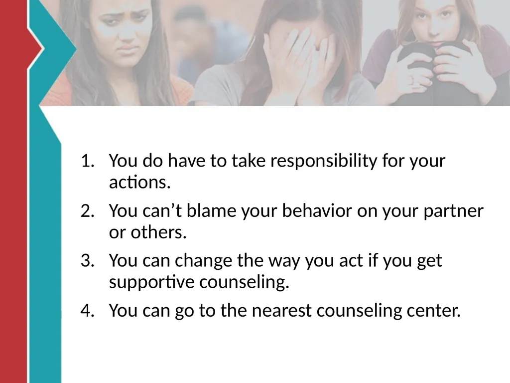 RELATIONSHIP and DATING VIOLENCE GENERAL - slide 21 of 37