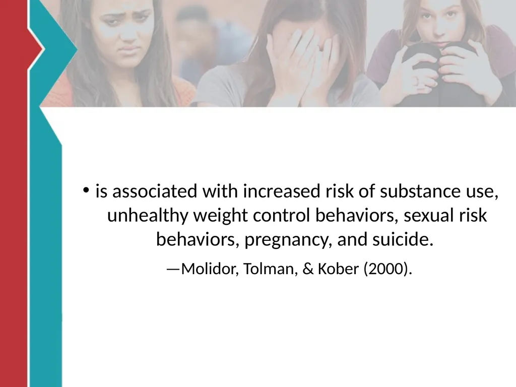 RELATIONSHIP and DATING VIOLENCE GENERAL - slide 12 of 37