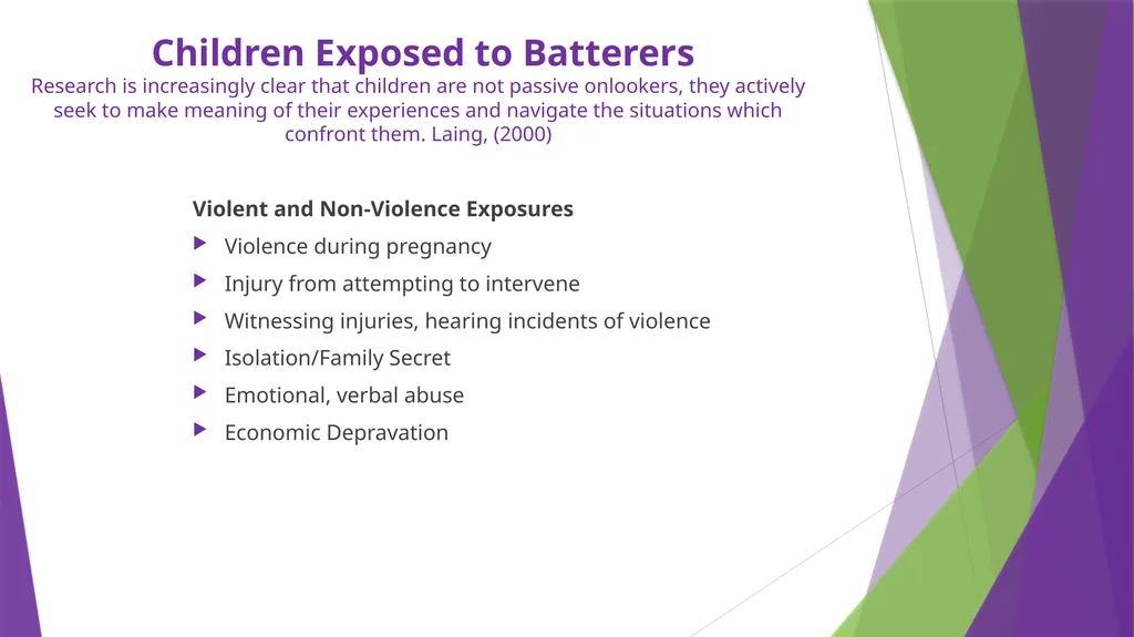 Intimate Partner Violence: Understanding the - slide 18 of 29
