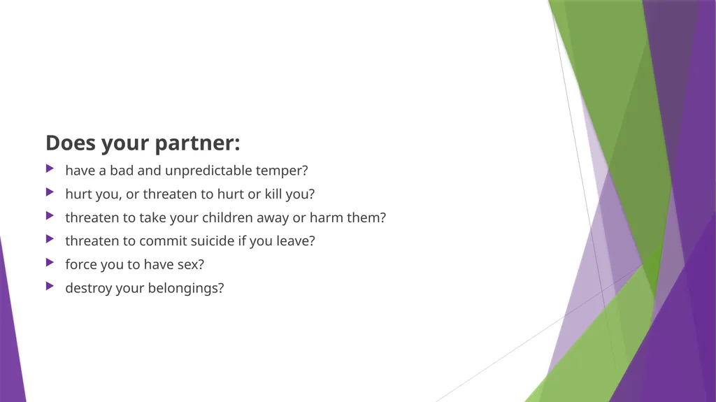 Intimate Partner Violence: Understanding the - slide 6 of 29