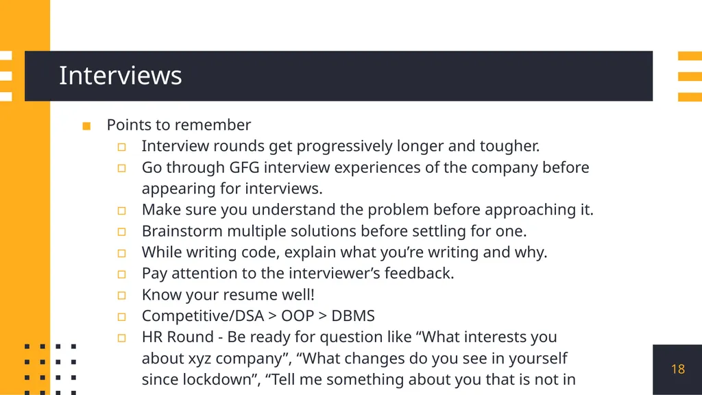 Summer Internship Talk - SAC Abhishek Prasad | - slide 18 of 18