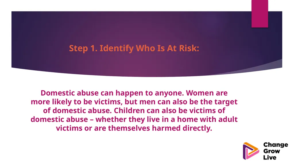 DOMESTIC ABUSE – YOU ARE NOT ALONE !!!!! Domestic - slide 10 of 35
