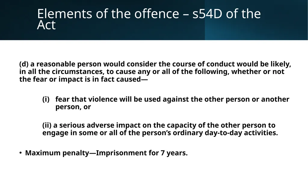 Legal Aid NSW Criminal Law Conference 2024 1 Why - slide 4 of 16
