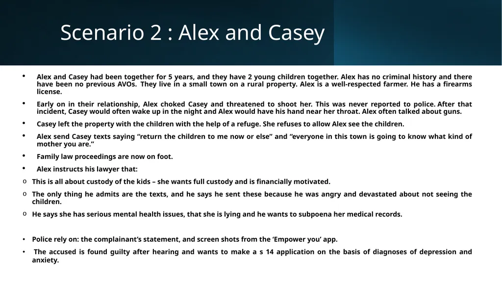 Legal Aid NSW Criminal Law Conference 2024 1 Why - slide 14 of 16