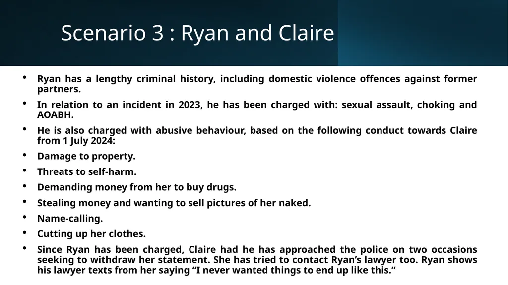 Legal Aid NSW Criminal Law Conference 2024 1 Why - slide 15 of 16
